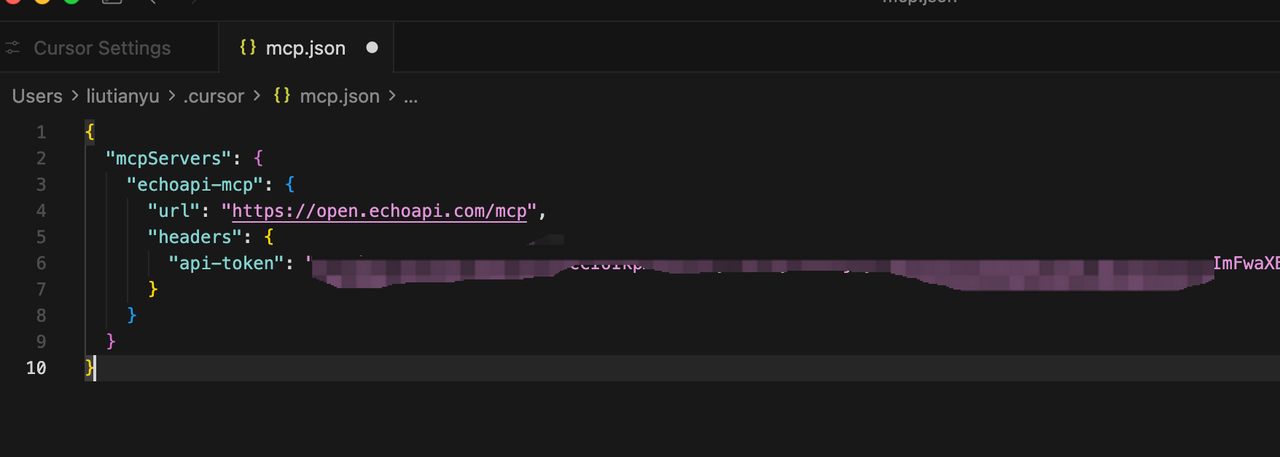 MCP接続のセットアップ